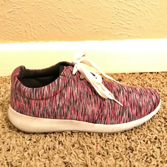 Trendy Multi-Color Athletic Sneakers - Picture 2 of 4